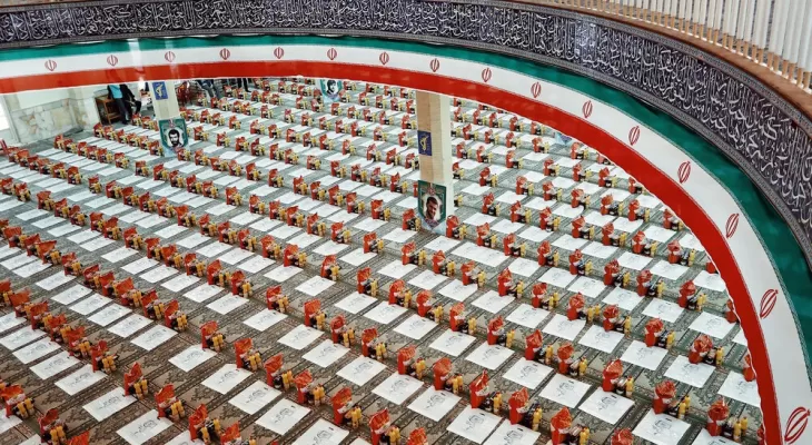 توزیع ۸۸۰بسته معیشتی نوروزی توسط هلال احمر کرمانشاه