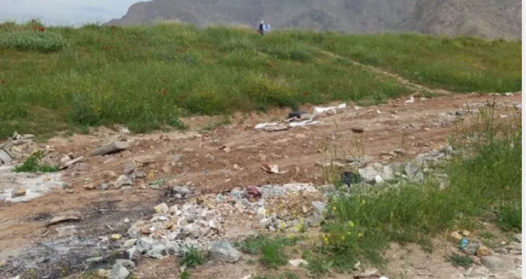 شکارگاه خسروپرویز کرمانشاه در محاصره زباله است