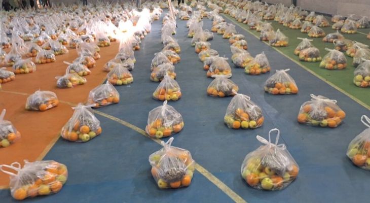 توزیع ۳ هزار بسته یلدایی میان دالاهونشینان